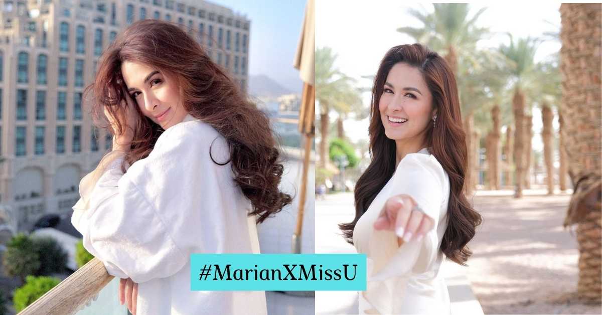 Marian Rivera as part of Miss Universe 2021 selection committee.