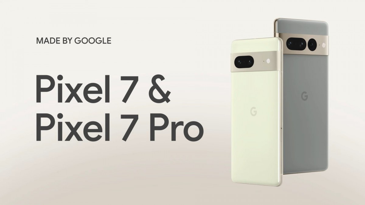 Google Pixel 7 and 7 Pro Revealed.