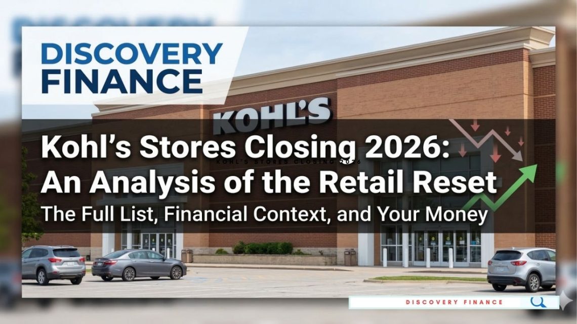 Kohl's Stores Closing 2026