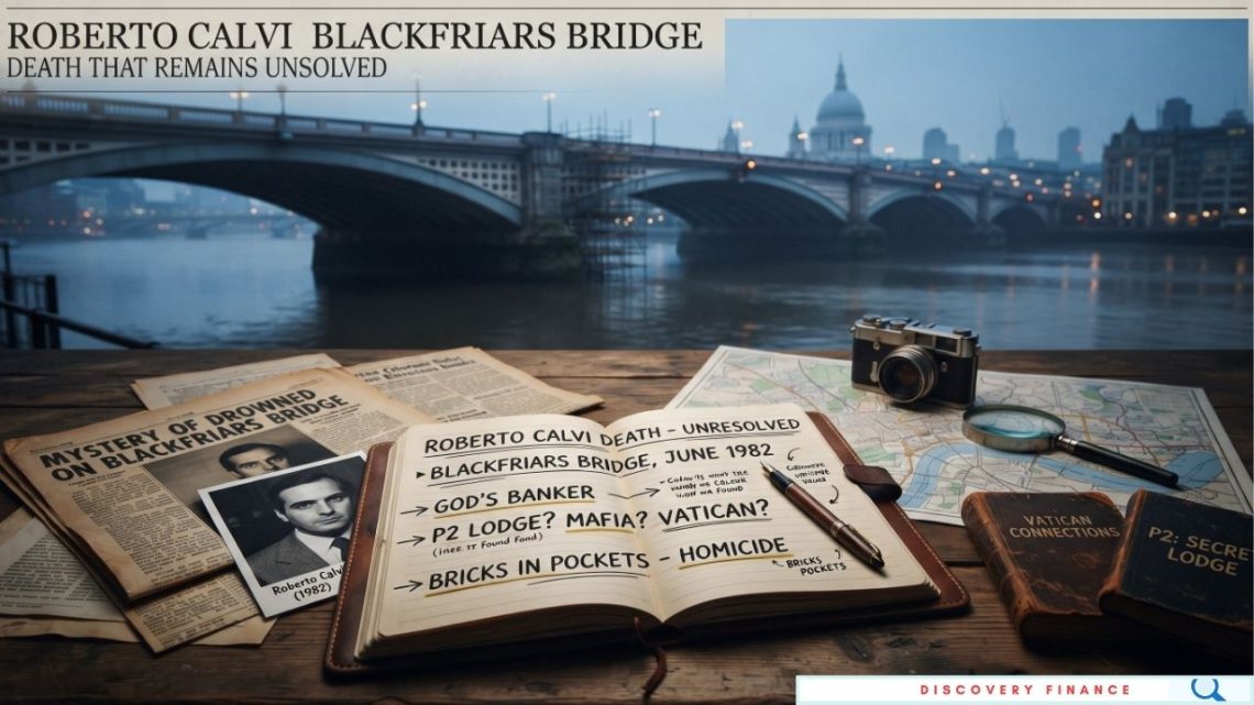 Roberto Calvi Blackfriars Bridge