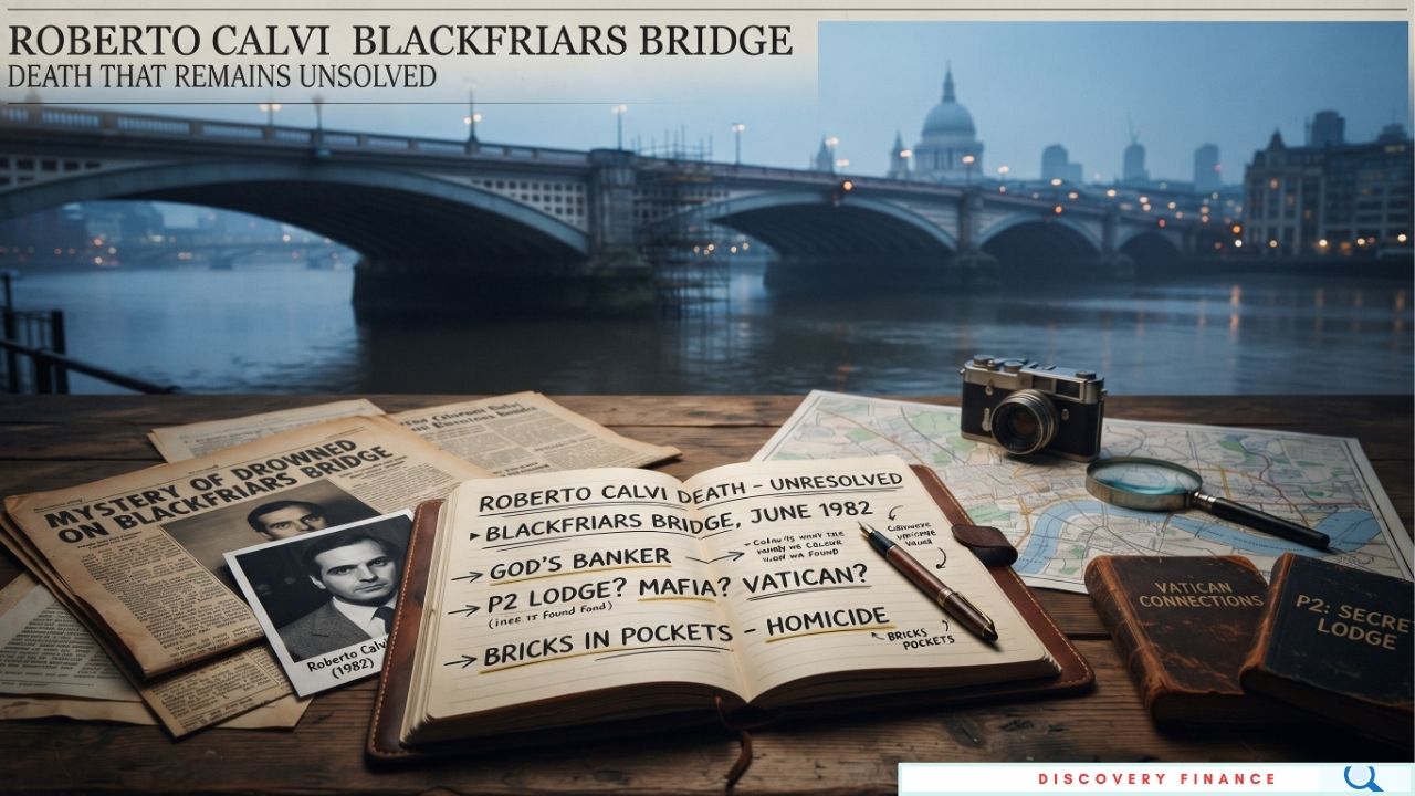 Roberto Calvi Blackfriars Bridge